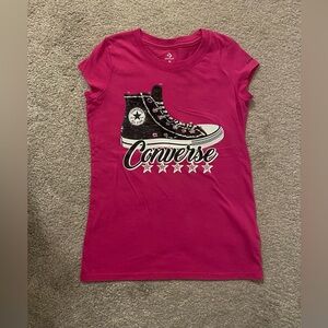 Girls Medium Converse T-shirt
